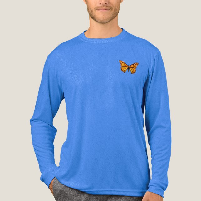 Monarch Butterfly Tri-Blend Shirt (Vorderseite)