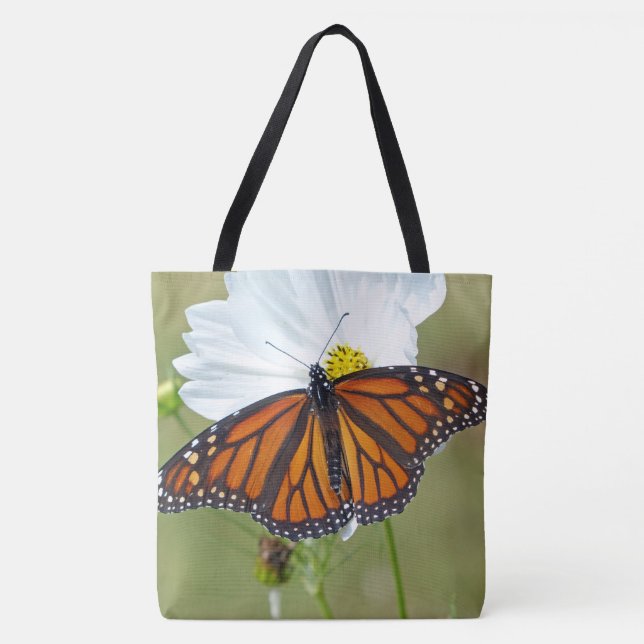 Monarch Butterfly über den Kosmos Tasche (Vorderseite)