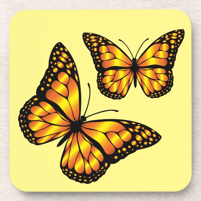 MONARCH BUTTERFLY UNTERSETZER (Vorderseite)