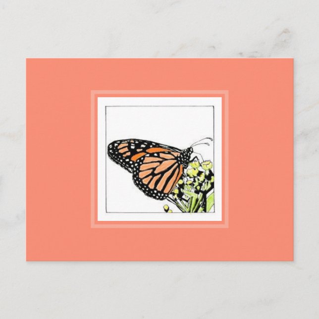 Monarch Butterfly von Mark Edward Westerfield Postkarte (Vorderseite)