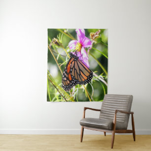 Monarch Butterfly Wandteppich
