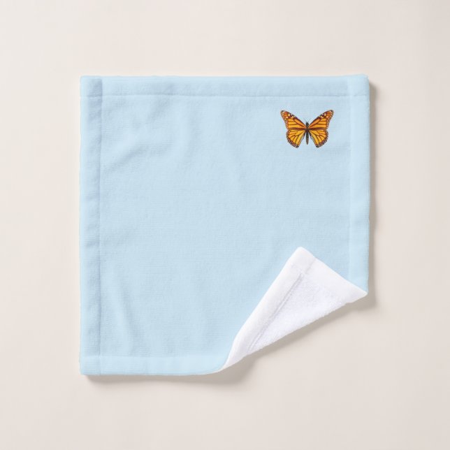 Monarch Butterfly Waschlappen (Waschlappen)