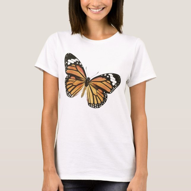 Monarch Butterfly Women's Basic T-shirt (Devant)