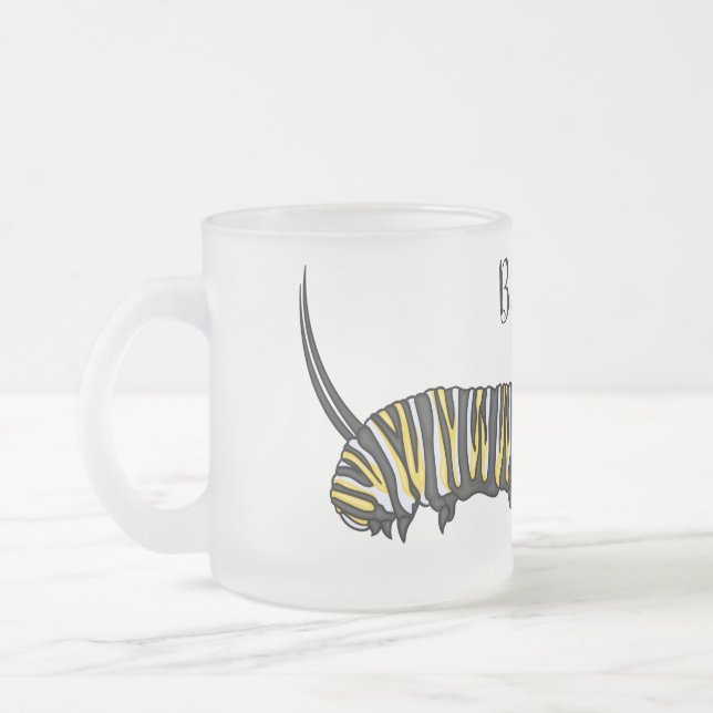 Monarch caterpillar cartoon illustration  mattglastasse (Links)