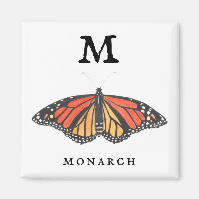 Monarch "M" Magnet (Vorne)