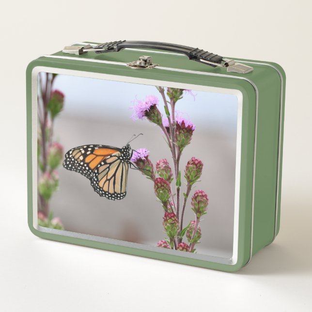 Monarch Metall Brotdose (Vorderseite)