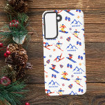 Monarch Mountain Colorado Skitouren Muster Samsung Galaxy Hülle<br><div class="desc">Ein lustiges Winterskilaufen nahtloses Muster für das Skigebiet Monarch Mountain in Salida,  Colorado,  USA,  Nordamerika. Perfekte Geschenkidee für Wintersportler: Ski,  Snowboard,  Freestyle,  Skisprung,  Langlaufen.</div>