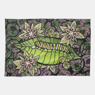 Monarch-Raupe Geschirrtuch