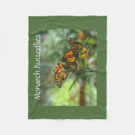 Monarch-Schmetterlings-Designer-Fleecedecken Fleecedecke