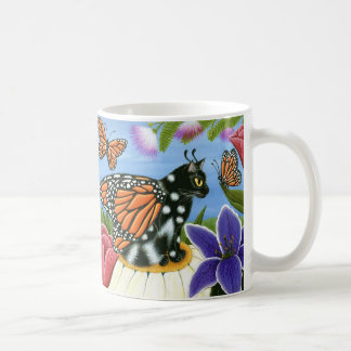 Monarch-Schmetterlings-feenhafte Kaffeetasse