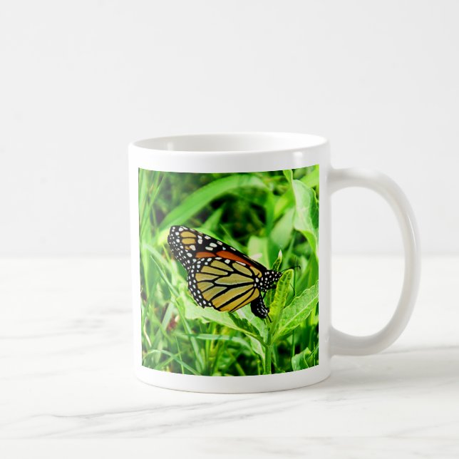 Monarch-Schmetterlings-Tasse Kaffeetasse (Rechts)
