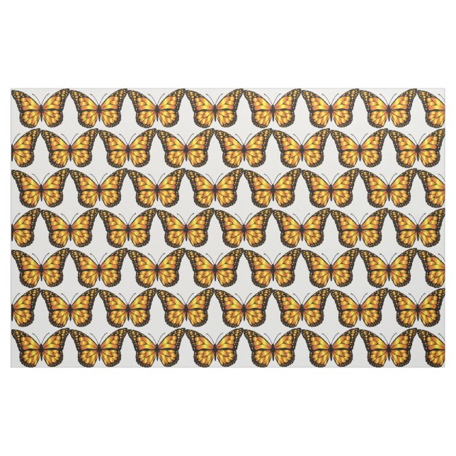 Monarch-Schmetterlingsgewebe Stoff (Fat Quarter (45,7 x 55,9 cm))