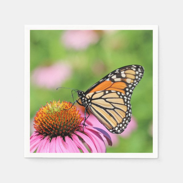 Monarch Serviette (Vorderseite)