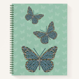 Monarch Spiral Notebook Notizbuch