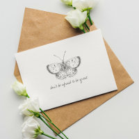 Monarch Vintag Watercolor Butterfly
