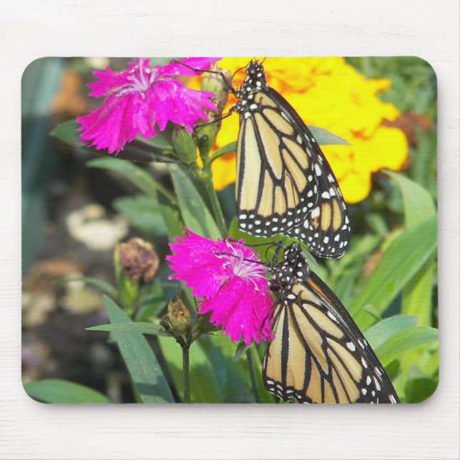 Monarch Zwillinge #2-Mauspad Mousepad (Vorne)
