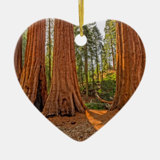 Monarchen des Waldes Keramikornament (Vorne)