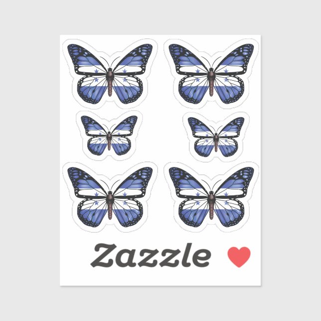 Monarchfahne Aufkleber (Blatt)