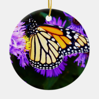 Monarchfalter, Aster-Verzierung Keramikornament