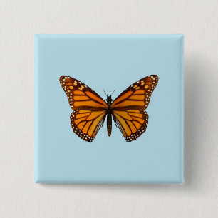 Monarchfalter Button