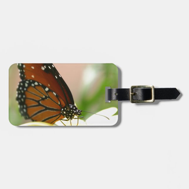 Monarchfalter Gepäckanhänger (Vorderseite horizontal)