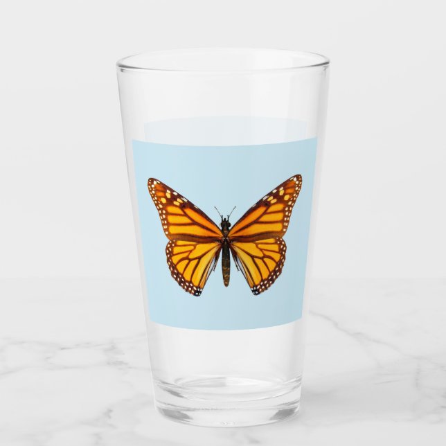 Monarchfalter Glas (Vorderseite)