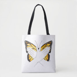 Monarchfalter in ASL Tasche