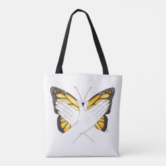 Monarchfalter in ASL Tasche