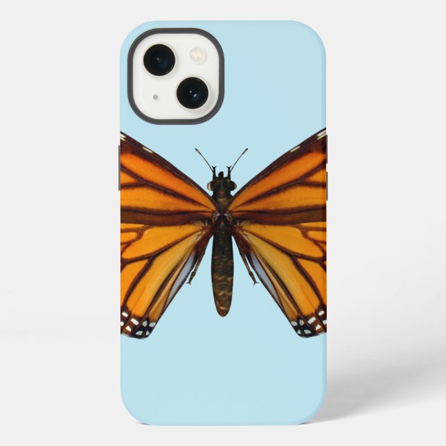 Monarchfalter iPhone Hülle (Rückseite)
