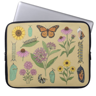 Monarchfalter Laptopschutzhülle