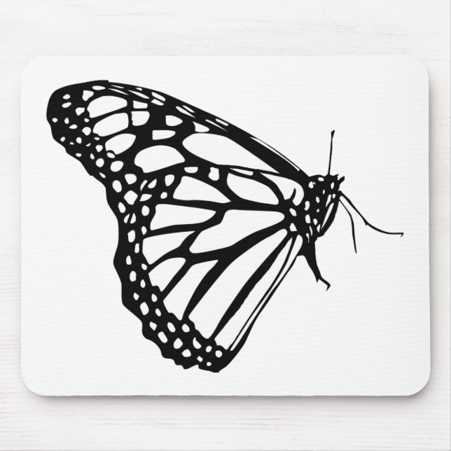 Monarchfalter Mousepad (Vorne)