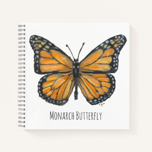 Monarchfalter  notizbuch (Vorderseite)