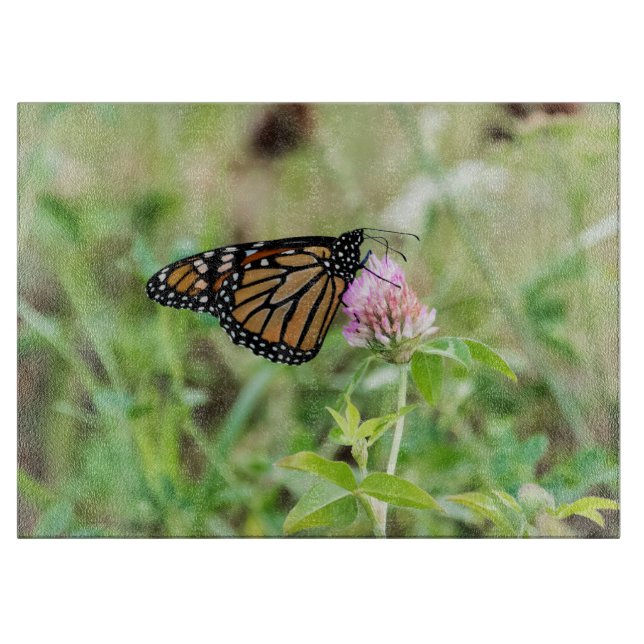 Monarchfalter Schneidebrett (Vorderseite)