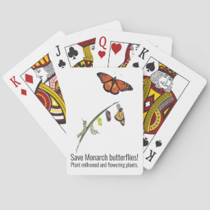 Monarchfalter Spielkarten
