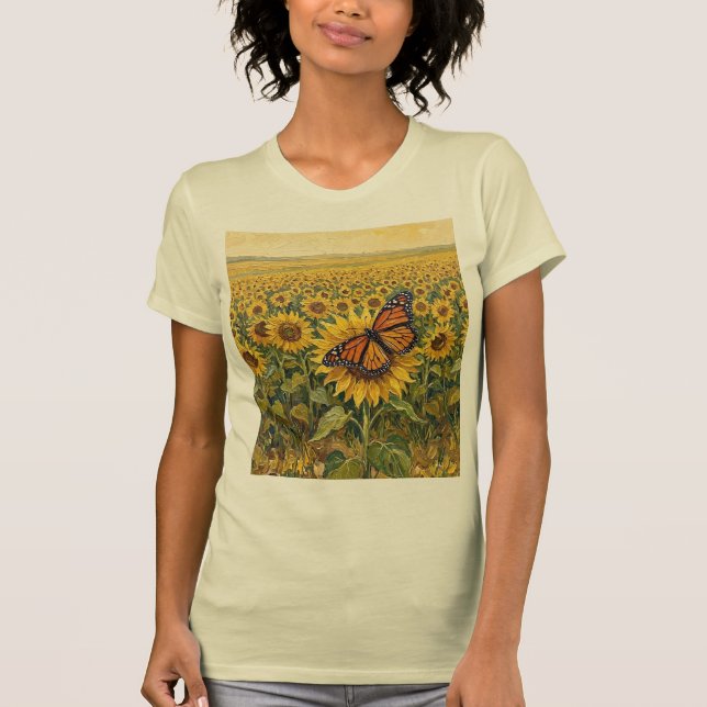 Monarchfalter T-Shirt (Vorderseite)