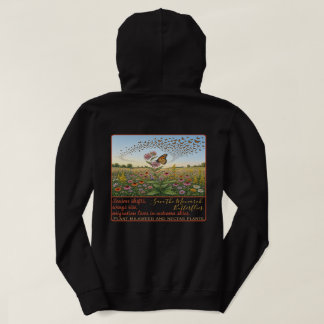 Monarchfalter-Wanderung Hoodie