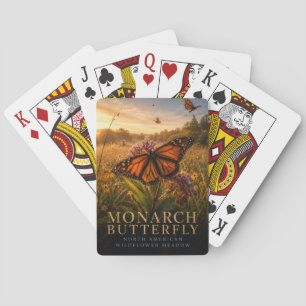 Monarchfalter-Wildblumenwiese TIER Spielkarten