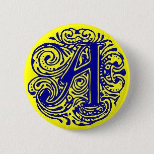 Monarchia Blau "A" Button