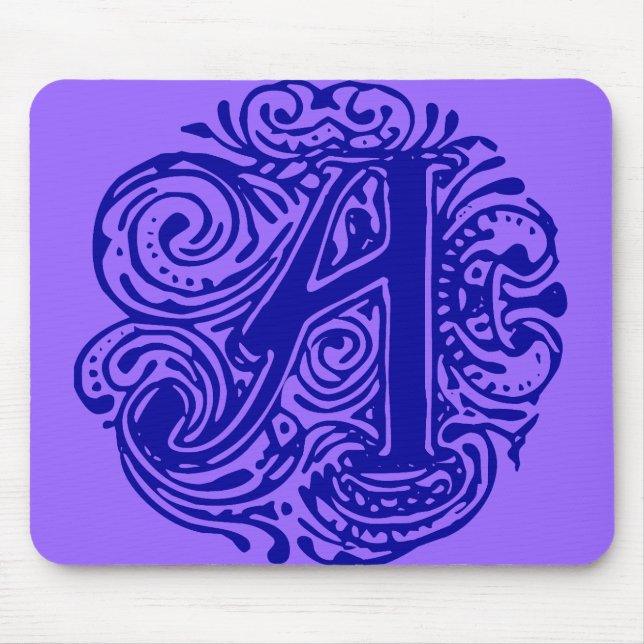 Monarchia Blue "A" Mousepad (Vorne)