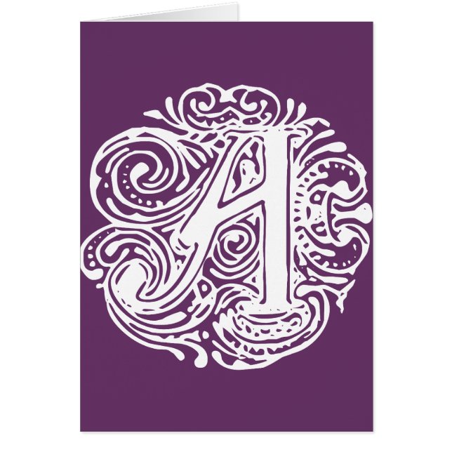 Monarchia White Letter "A" (Vorne)