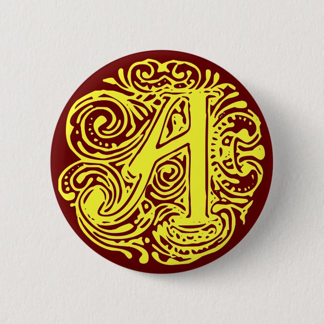 Monarchia Yellow "A" Button (Vorderseite)