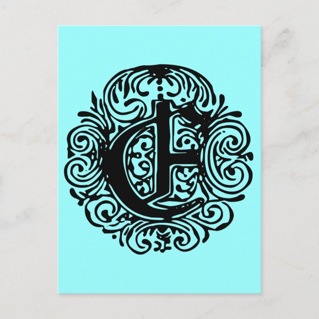 Monarchie "E" Postkarte (Vorderseite)