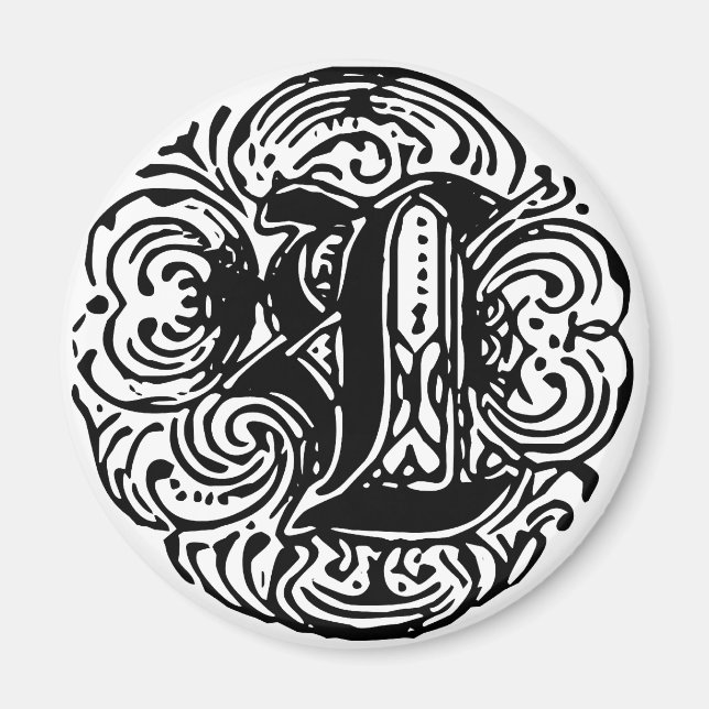 Monarchie "L" Magnet (Vorne)