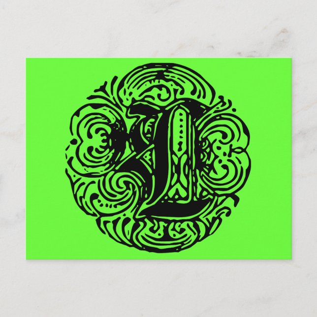 Monarchie "L" Postkarte (Vorderseite)