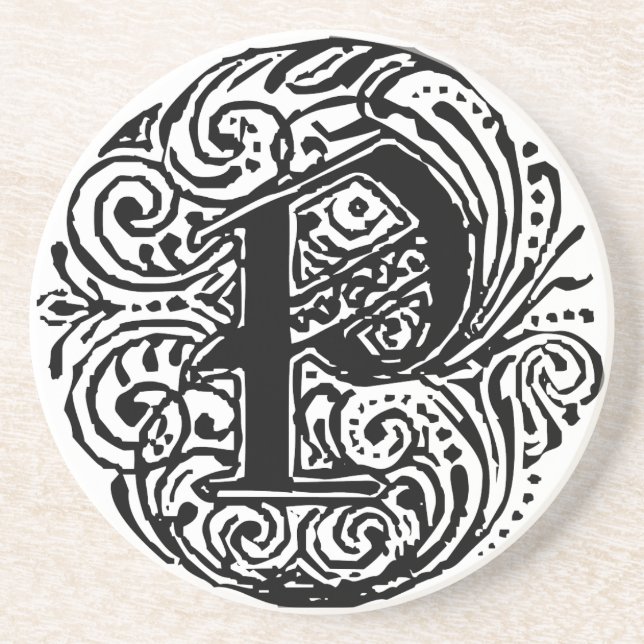 Monarchie "P" Getränkeuntersetzer (Vorne)