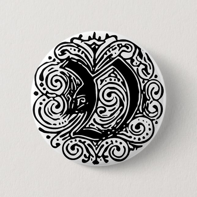 Monarchie "V" Button (Vorderseite)