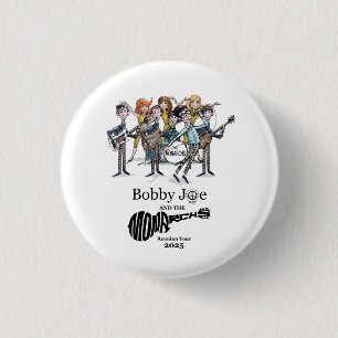 Monarchs Wiedersehen Tour 2"Button Class of "70 Button