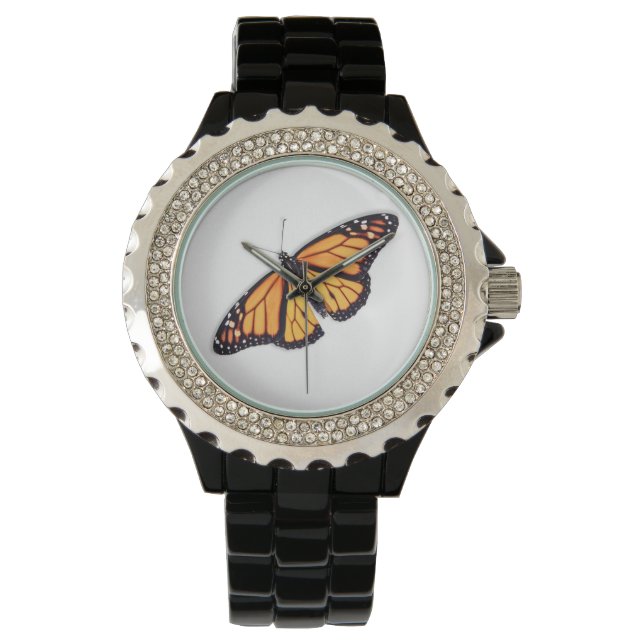 Monarchschmetterling Armbanduhr (Vorderseite)