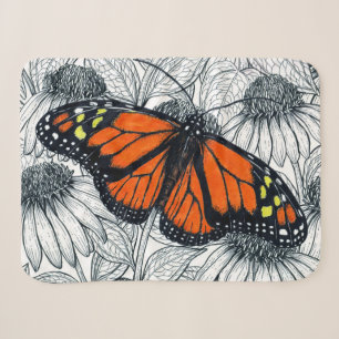 Monarchschmetterling auf Konfödermassen Sherpadecke