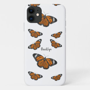 Monarchschmetterling-Cartoon Case-Mate iPhone Hülle